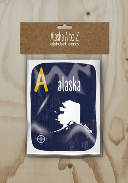 Alaska A to Z Alphabet Cards