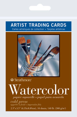 Artist Trading Card Packs | Watercolor Cold Press 2.5"x3.5"