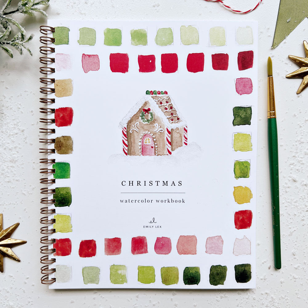 Watercolor Workbook | Christmas