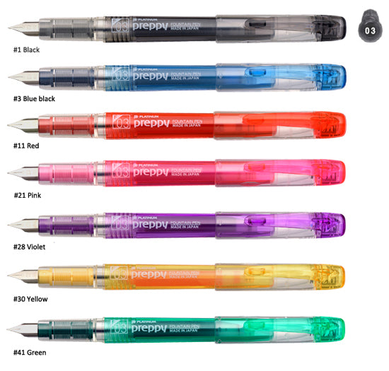 Preppy Fountain Pens | 03 Fine
