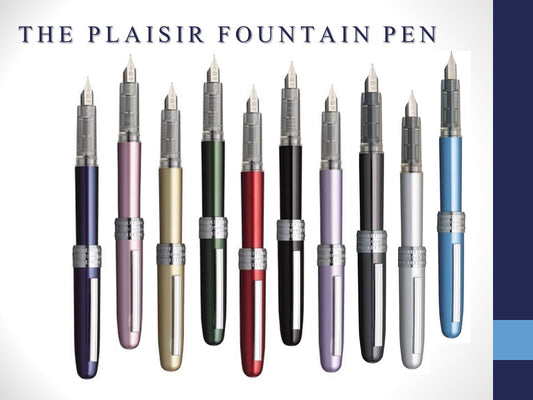 Plaisir Fountain Pens | Fine & Medium