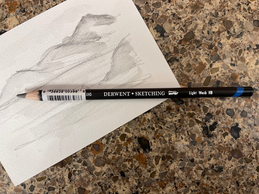 Derwent Sketching Wash - Water Soluable Graphite Pencil