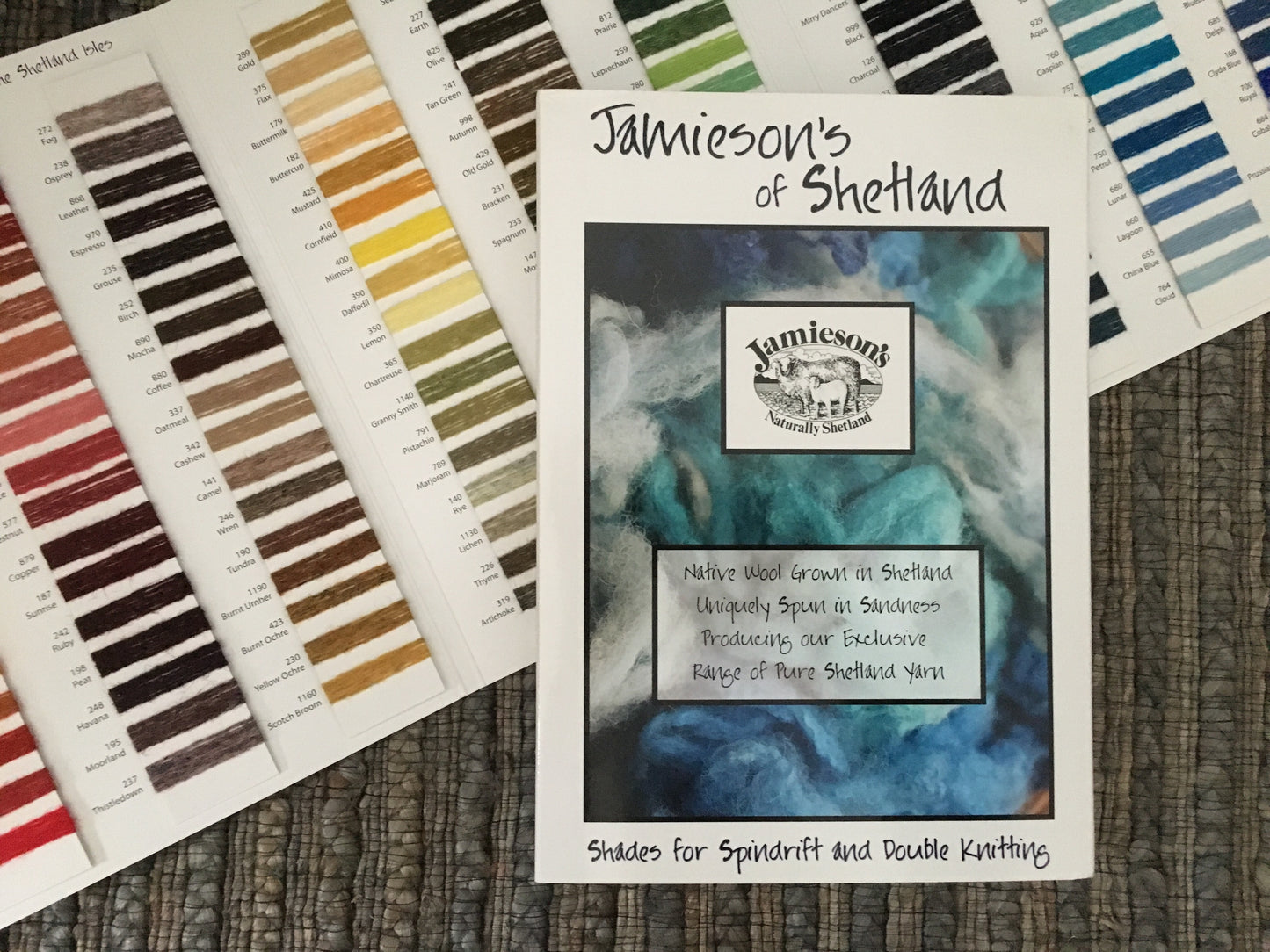 Jamieson of Shetland Colorcard